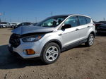 2019 Ford Escape S Silver vin: 1FMCU0F72KUB02848