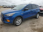 2019 Ford Escape S Синий vin: 1FMCU0F72KUB84659