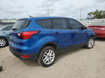 2019 Ford Escape S Blue vin: 1FMCU0F72KUB84659