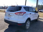 2013 Ford Escape S White vin: 1FMCU0F73DUD32658