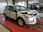 2014 Ford Escape S Silver vin: 1FMCU0F73EUB70239