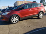 2015 Ford Escape S Бордовый vin: 1FMCU0F73FUB38327