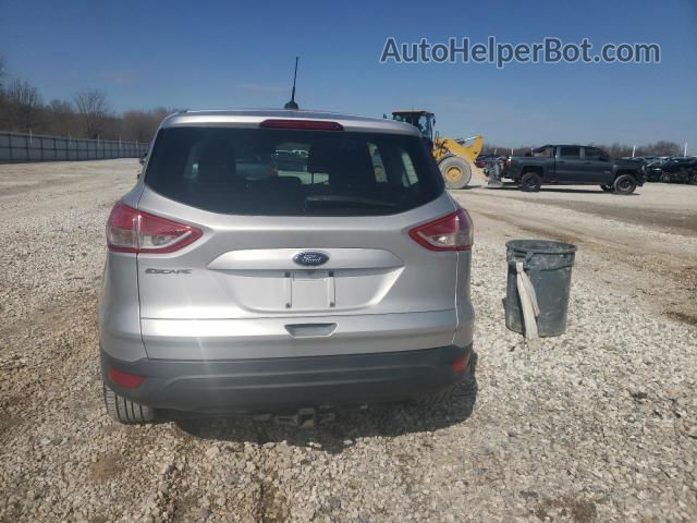 2015 Ford Escape S Silver vin: 1FMCU0F73FUC35950