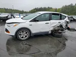 2016 Ford Escape S White vin: 1FMCU0F73GUA01874