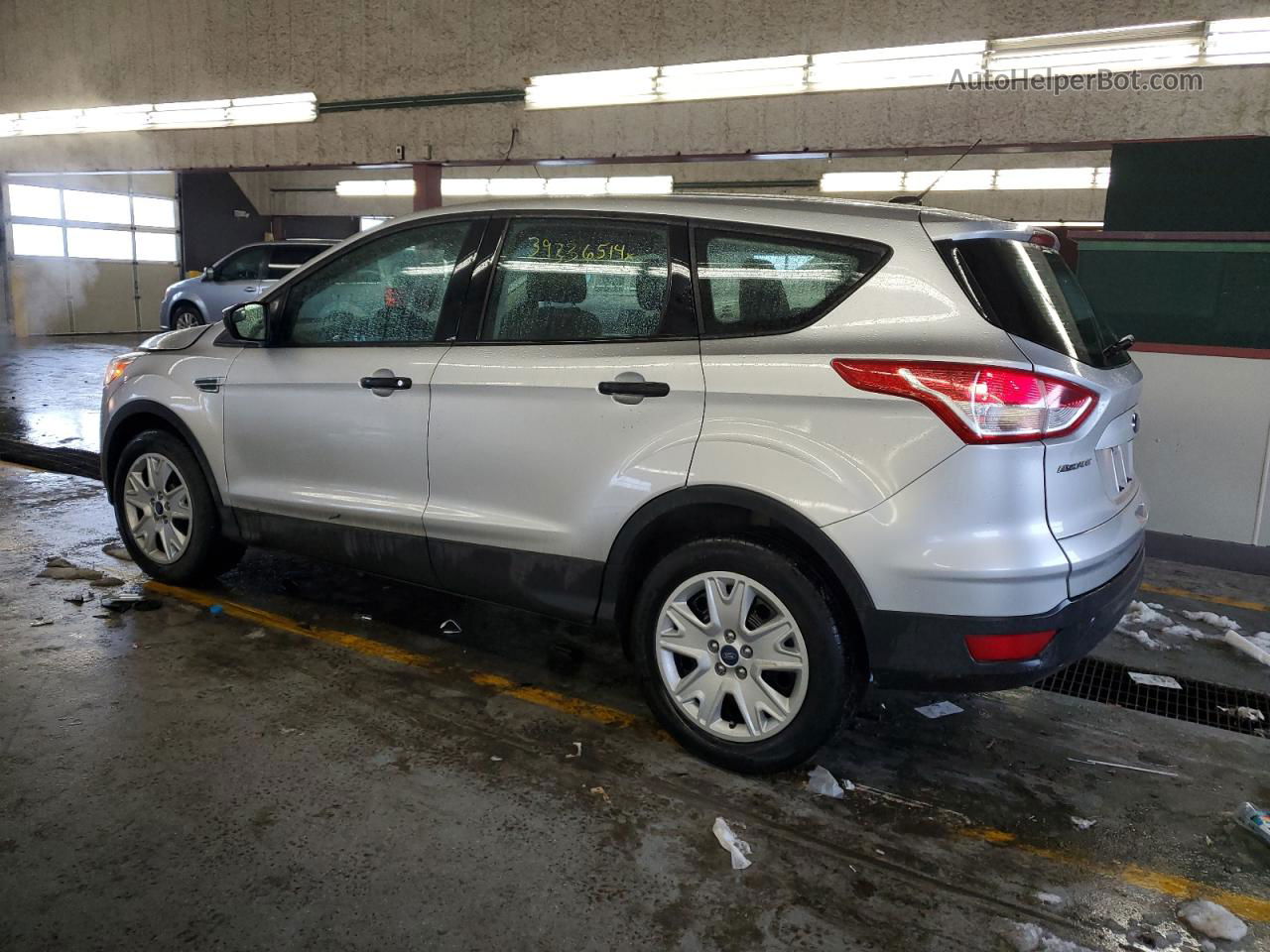 2016 Ford Escape S Silver vin: 1FMCU0F73GUB80403