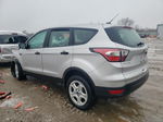 2017 Ford Escape S Silver vin: 1FMCU0F73HUA76916