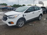 2017 Ford Escape S White vin: 1FMCU0F73HUC46837