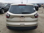 2017 Ford Escape S Желто-коричневый vin: 1FMCU0F73HUE68634