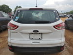 2013 Ford Escape S White vin: 1FMCU0F74DUA69788