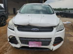 2013 Ford Escape S White vin: 1FMCU0F74DUA69788