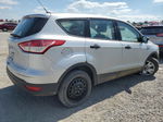 2013 Ford Escape S Silver vin: 1FMCU0F74DUB13451