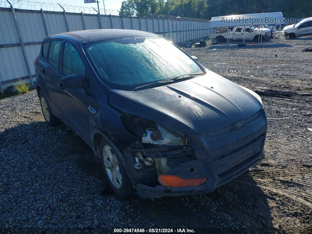 2014 Ford Escape S Black vin: 1FMCU0F74EUA02903