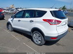 2014 Ford Escape S White vin: 1FMCU0F74EUA05820