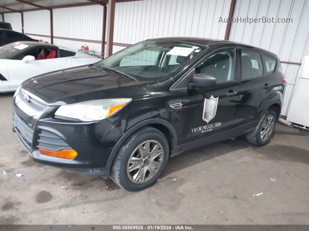 2014 Ford Escape S Черный vin: 1FMCU0F74EUA38042