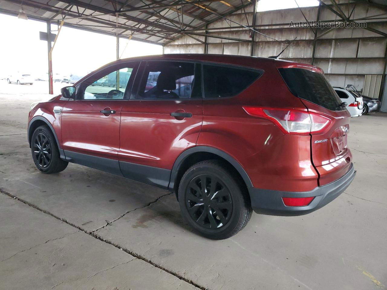 2014 Ford Escape S Burgundy vin: 1FMCU0F74EUB29277