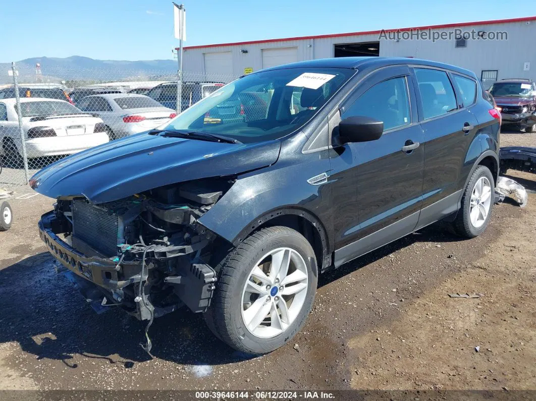 2014 Ford Escape S Black vin: 1FMCU0F74EUB99961