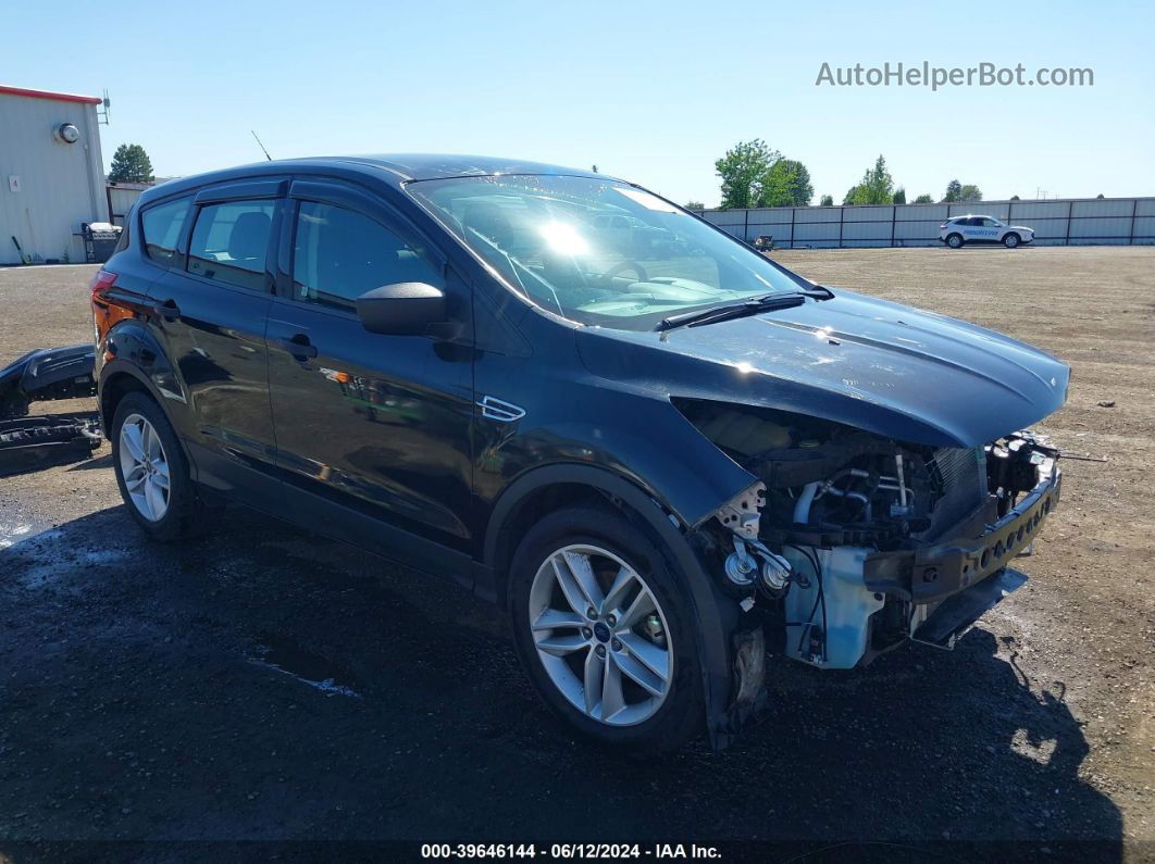 2014 Ford Escape S Black vin: 1FMCU0F74EUB99961