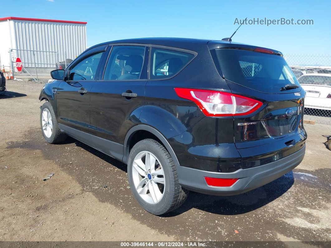 2014 Ford Escape S Black vin: 1FMCU0F74EUB99961