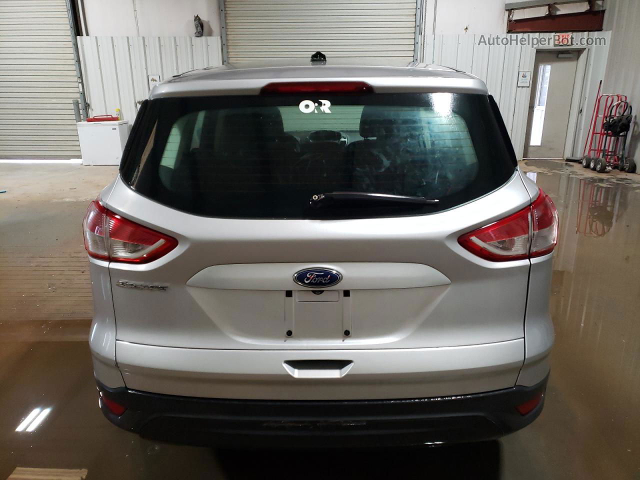 2015 Ford Escape S Silver vin: 1FMCU0F74FUA24630