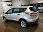 2015 Ford Escape S Silver vin: 1FMCU0F74FUA24630