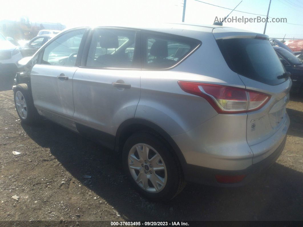 2015 Ford Escape S Silver vin: 1FMCU0F74FUB11444