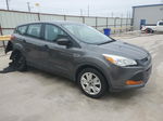 2016 Ford Escape S Gray vin: 1FMCU0F74GUA62392