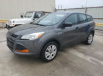 2016 Ford Escape S Gray vin: 1FMCU0F74GUA62392