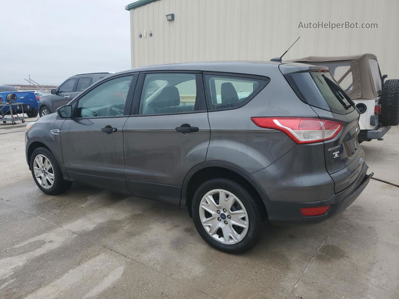 2016 Ford Escape S Gray vin: 1FMCU0F74GUA62392