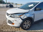 2016 Ford Escape S White vin: 1FMCU0F74GUC19970