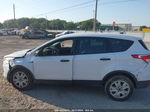 2016 Ford Escape S White vin: 1FMCU0F74GUC19970