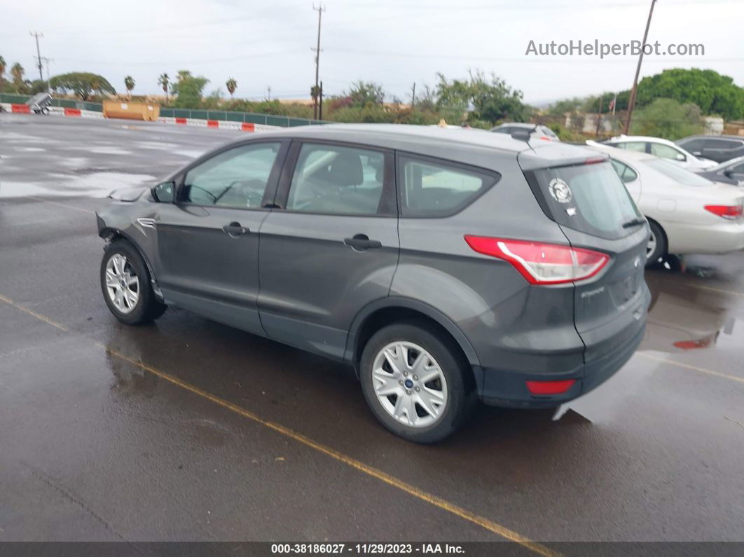 2016 Ford Escape S Серый vin: 1FMCU0F74GUC21296