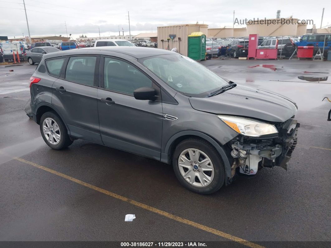 2016 Ford Escape S Серый vin: 1FMCU0F74GUC21296