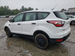 2017 Ford Escape S White vin: 1FMCU0F74HUB70805