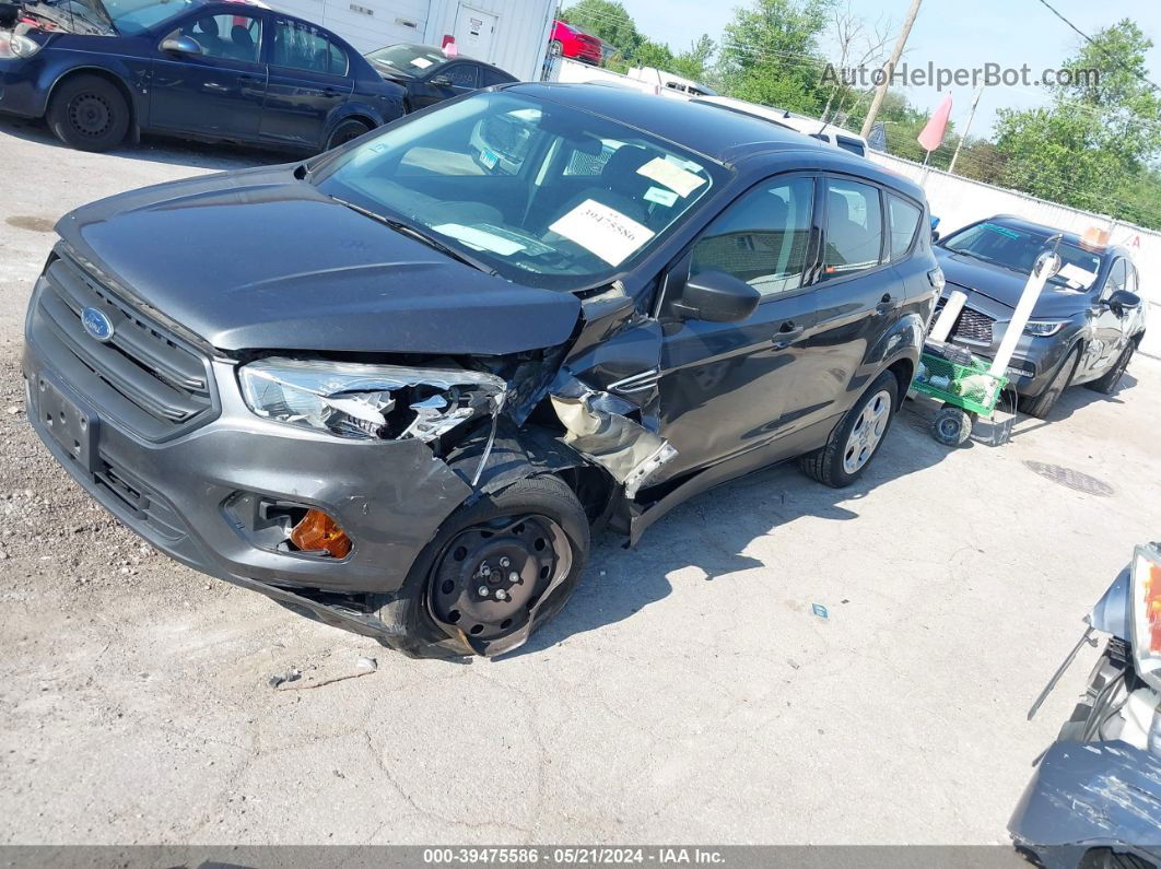 2017 Ford Escape S Gray vin: 1FMCU0F74HUB74952