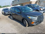 2017 Ford Escape S Gray vin: 1FMCU0F74HUB74952