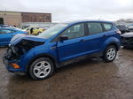 2017 Ford Escape S Blue vin: 1FMCU0F74HUC87879