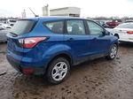 2017 Ford Escape S Синий vin: 1FMCU0F74HUC87879