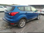 2019 Ford Escape S Blue vin: 1FMCU0F74KUC49737