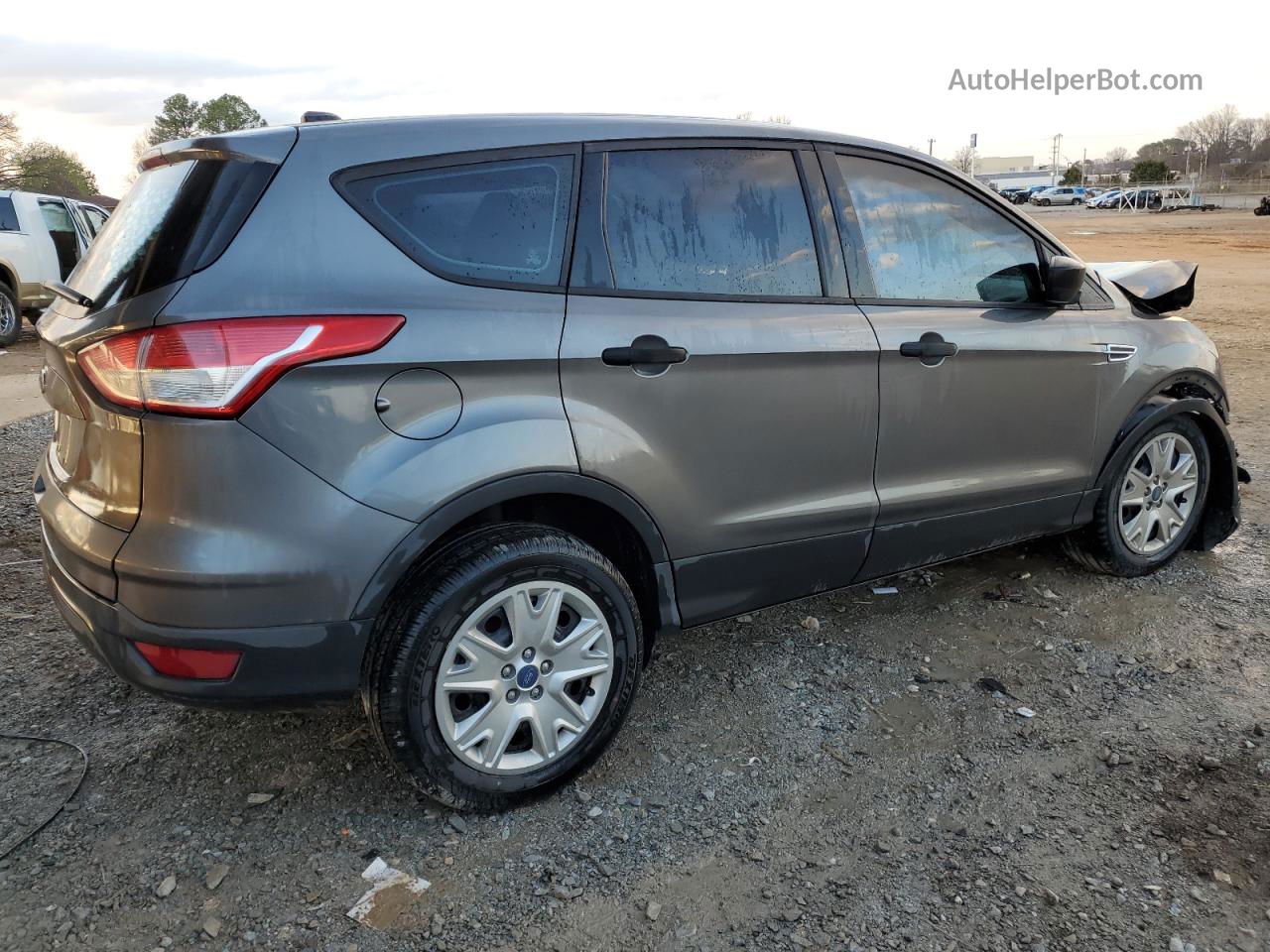 2013 Ford Escape S Gray vin: 1FMCU0F75DUB28511