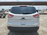 2013 Ford Escape S White vin: 1FMCU0F75DUD47128