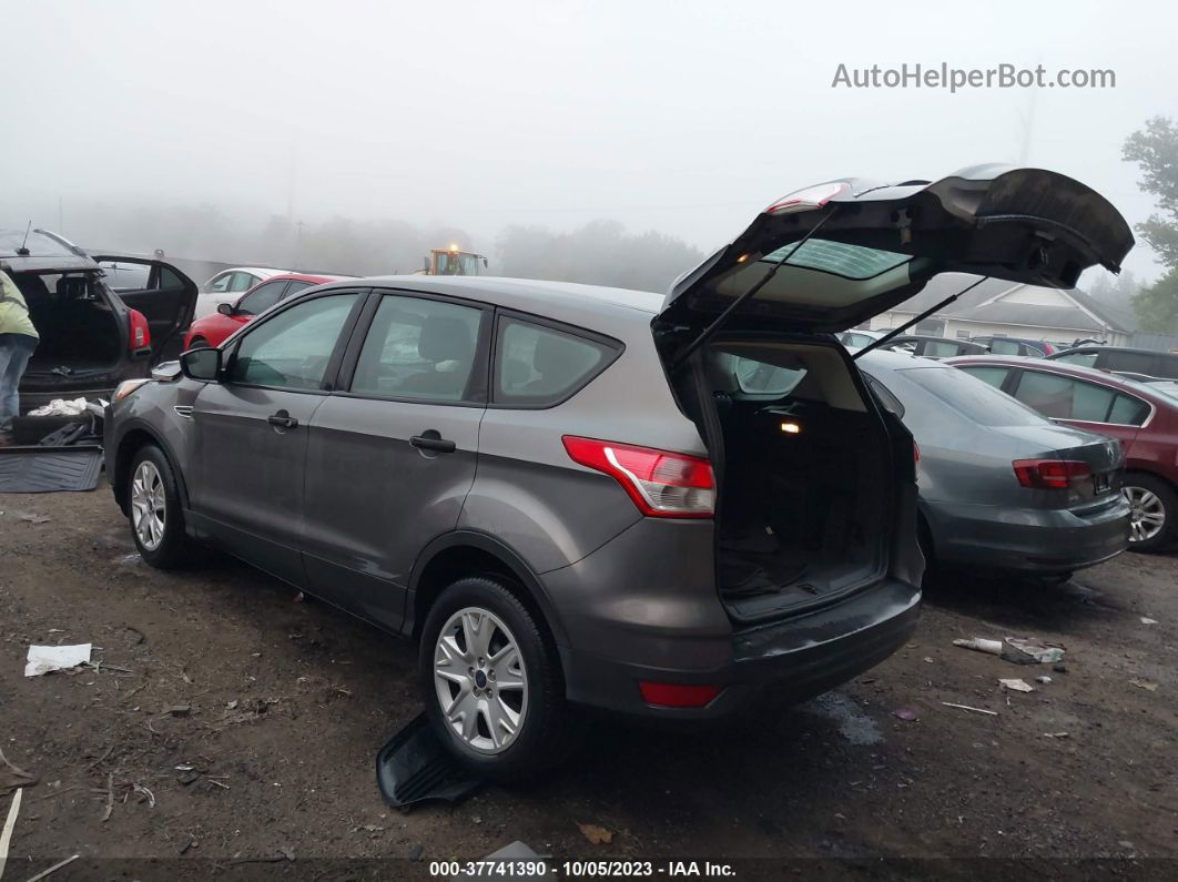 2014 Ford Escape S Серый vin: 1FMCU0F75EUA98167