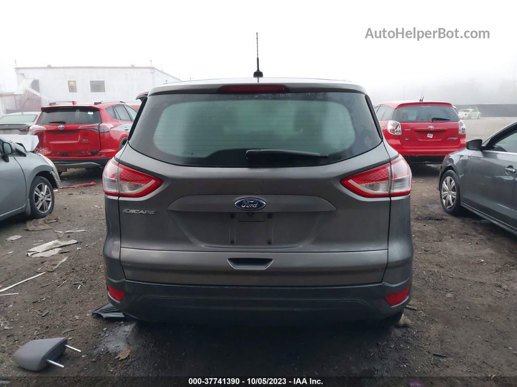 2014 Ford Escape S Gray vin: 1FMCU0F75EUA98167