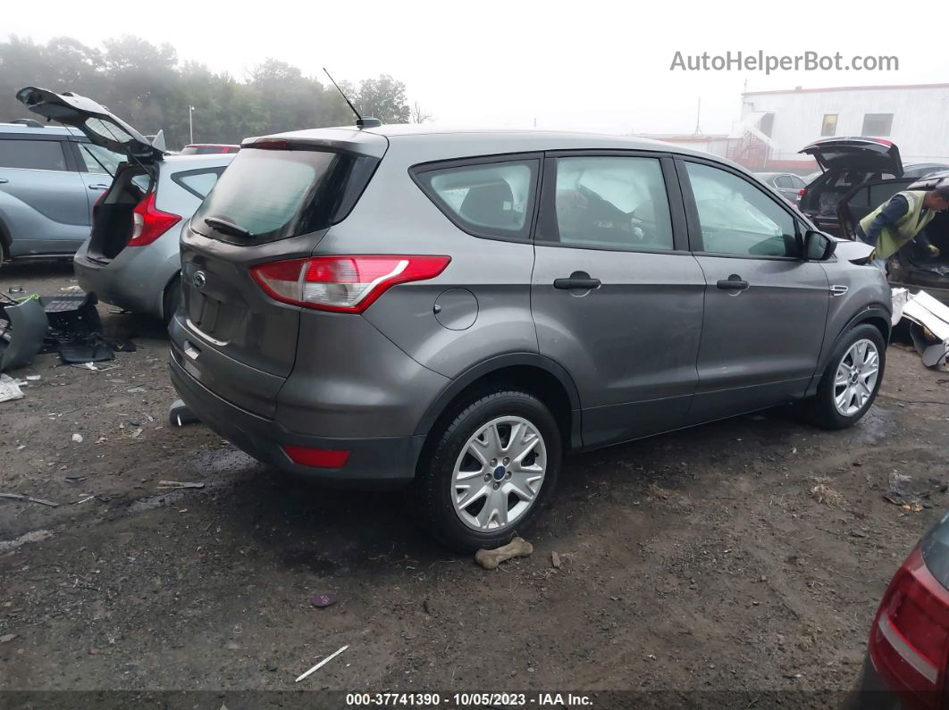 2014 Ford Escape S Серый vin: 1FMCU0F75EUA98167