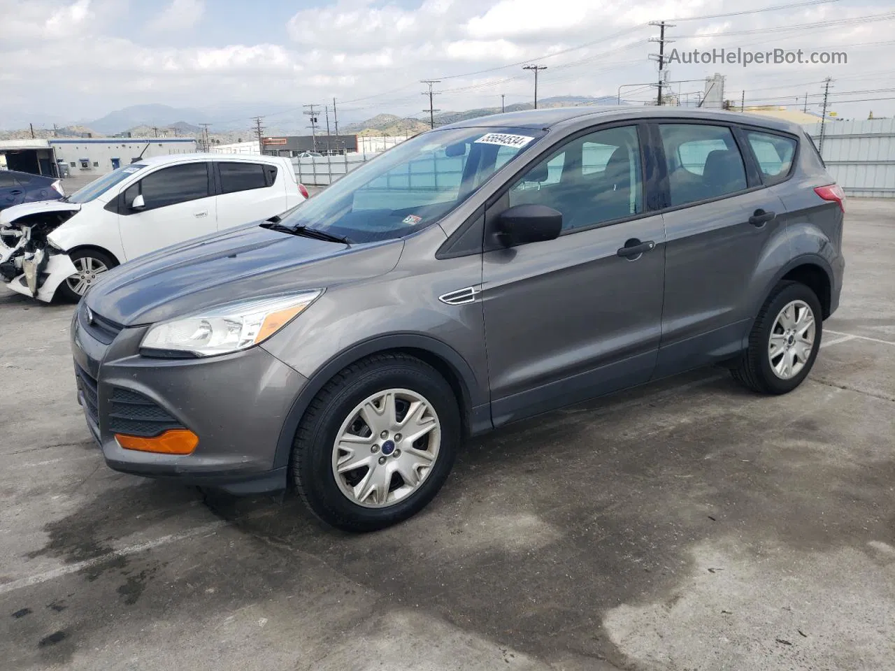 2014 Ford Escape S Charcoal vin: 1FMCU0F75EUB46427