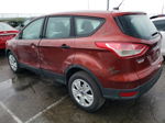 2014 Ford Escape S Red vin: 1FMCU0F75EUC50576