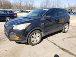 2014 Ford Escape S Black vin: 1FMCU0F75EUD31108