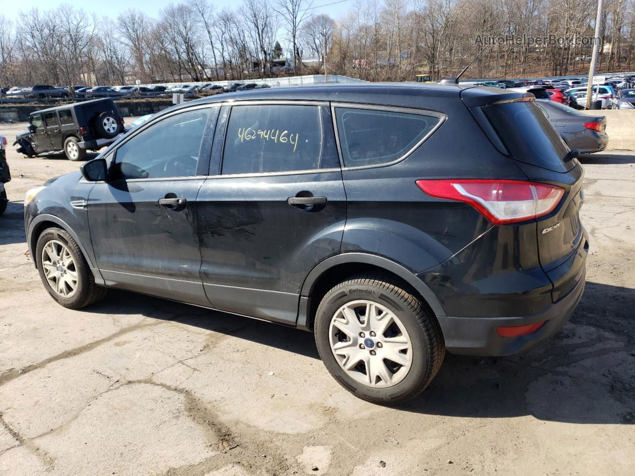 2014 Ford Escape S Black vin: 1FMCU0F75EUD31108