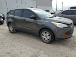 2015 Ford Escape S Gray vin: 1FMCU0F75FUA74291