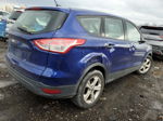 2015 Ford Escape S Blue vin: 1FMCU0F75FUA75912