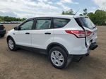 2015 Ford Escape S White vin: 1FMCU0F75FUC58470